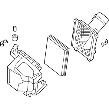 Infiniti 16500-1MC0F Air Cleaner