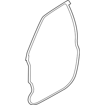 Mopar 68291602AE W/STRIP-Front Door Mounted