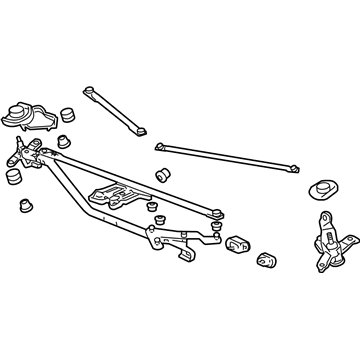 Honda 76530-SVA-A04 Link, FR. Wiper