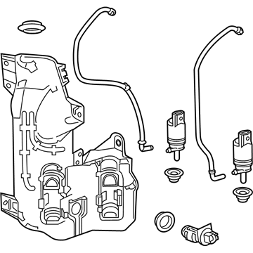 GM 84766488 Washer Reservoir