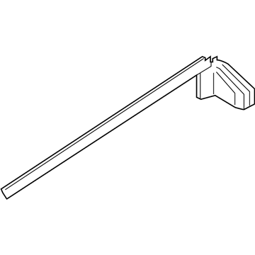 BMW 51-33-7-275-293 Channel Sealing, Inside, Door, Front Left