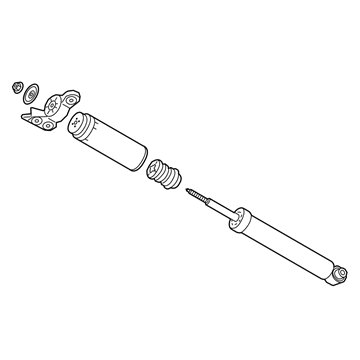 GM 84596808 Shock Absorber