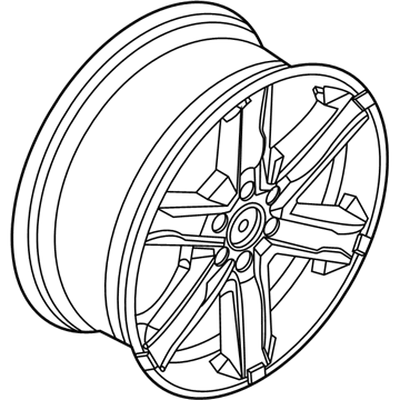 Ford KL1Z-1007-A Wheel, Alloy