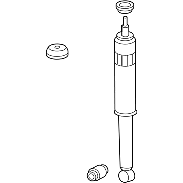 Acura 52610-TX6-A06 Damper Assembly, Rear