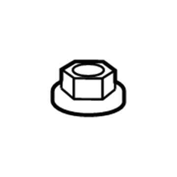 Honda 90364-SNA-003 Nut, Self-Lock (10MM) (Fuse Rashi)