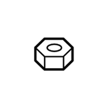 Ford -W706453-S300 Front Molding Nut