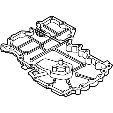 BMW 11-13-8-643-444 Oil Pan