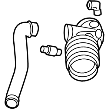 Ford 6E5Z-9B659-GA Outlet Hose