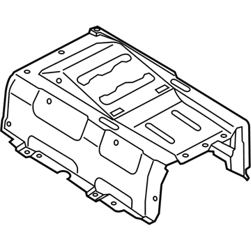 Hyundai 37536-4R000 Panel Assembly-Battery Cover