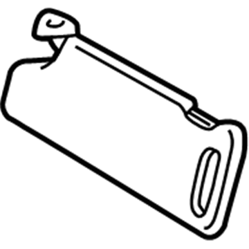 Toyota 74320-0C040-E2 Sunvisor