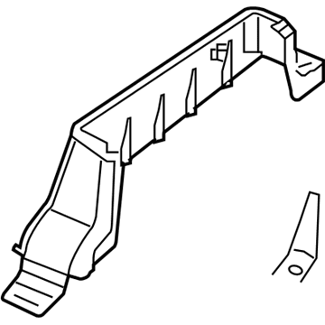 Nissan 87507-EA00A Cover-Seat Slide