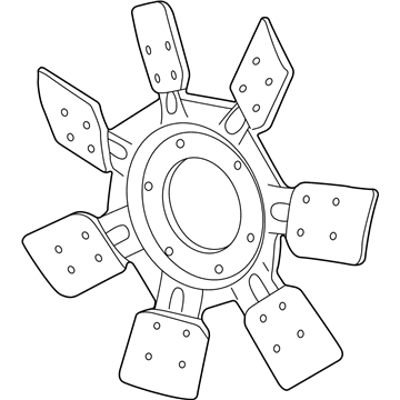 Ford F81Z-8600-MA Fan Blade