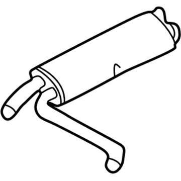 BMW 18-10-7-516-742 Centre Muffler