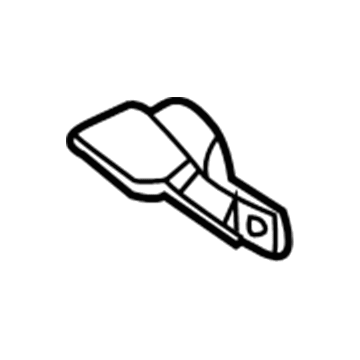 BMW 41-34-8-209-495 Left Latching Bracket Support