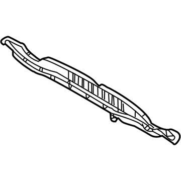 BMW 41-11-8-209-481 Cross Member, Trunk Floor Rear