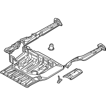 BMW 41-12-8-209-482 Trunk Floor