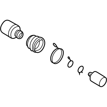 Kia 0K52Y22520 Joint Set-Inner, RH