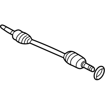 Kia 1K52Y2560X Shaft Assembly-Drive, LH