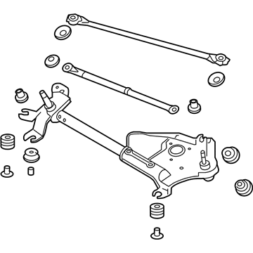 Acura 76530-TK4-A02 Link, Front Wiper (Lh)