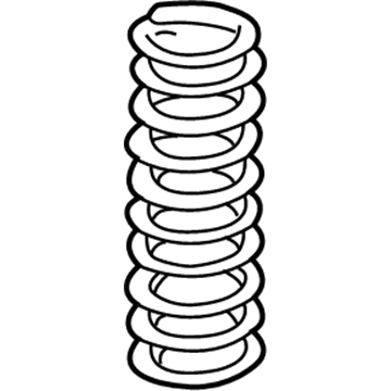 Kia 546503F200DS Spring-Front