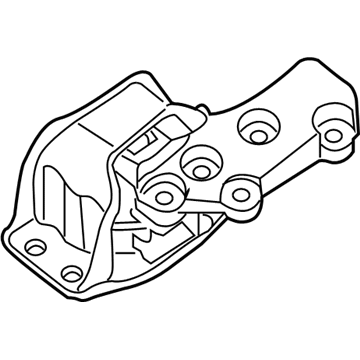 Nissan 11210-ET80A Engine Mounting Insulator, Right