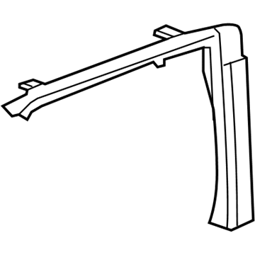 Mopar 5182820AC Rail-Door Glass