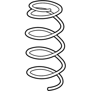 Honda 51401-SJC-A02 Spring, Right Front