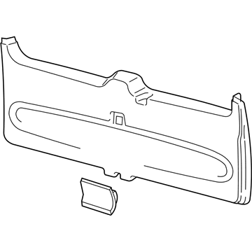 Ford FL1Z-7846404-AA Lower Trim