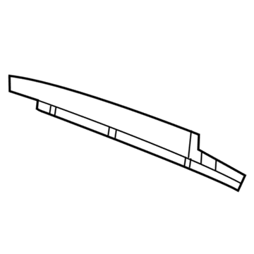 Mopar 68247283AA Molding-B Pillar