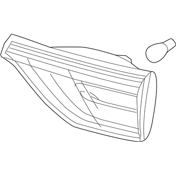 Kia 92406D9000 Lamp Assembly-Rear Combination