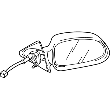 Mopar 55077253AE Mirror-Outside Rearview