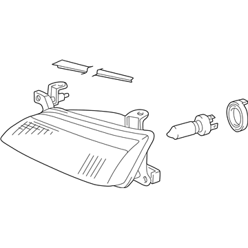 Toyota 81150-AA010 Headlamp Assembly