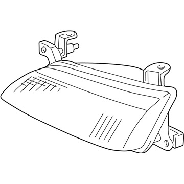 Toyota 81130-AA010 Passenger Side Headlight Unit Assembly