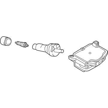 Nissan 40700-6RA0A Sensor Unit-Tire Pressure