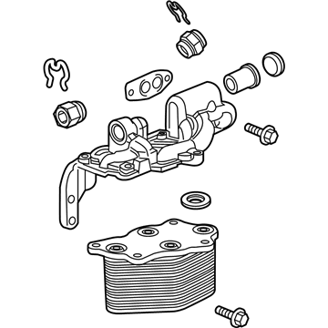 GM 12670865 Cooler Assembly