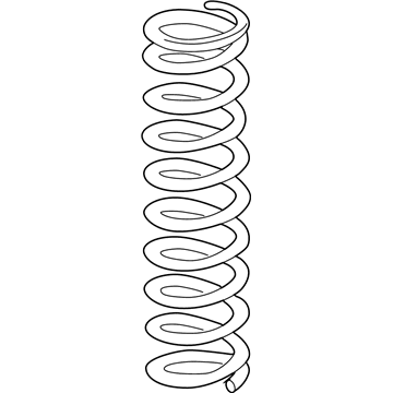 Honda 51401-SDB-A21 Spring, Front