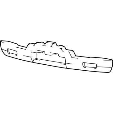 Hyundai 86620-2C000 Absorber-Rear Bumper Energy