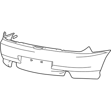 Hyundai 86610-2C011 Rear Bumper Cover