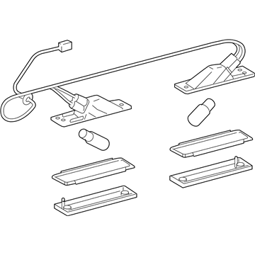 Toyota 81270-0C030 License Lamp