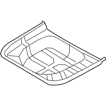 Ford 8A5Z-5411215-BA Rear Floor Pan