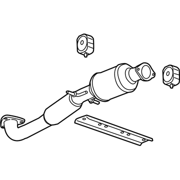 GM 23120275 Front Pipe