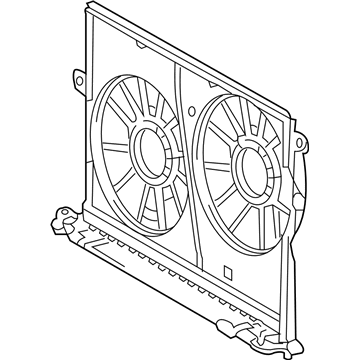 GM 88975774 Fan Shroud