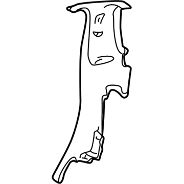 Ford 1L5Z-35278D12-BAB Rear Pillar Trim