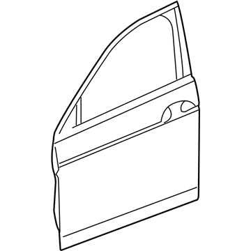 Honda 67010-TA0-A90ZZ Panel, R. FR. Door (DOT)