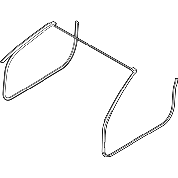 BMW 51-35-8-739-174 SEALING WINDSHIELD PANEL