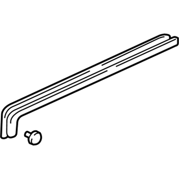 Honda 72865-S0X-A04 Sub-Seal, L. Slide Door