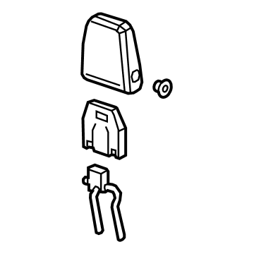 GM 84567139 Headrest, Outer