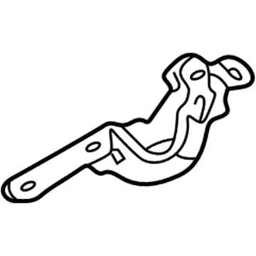 Lexus 53410-76030 Hinge Assembly, Hood, RH