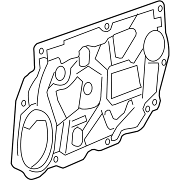Mopar 68023489AA Panel-Carrier Plate