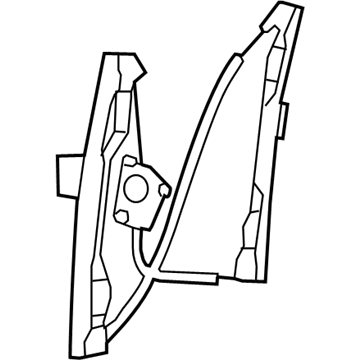 Mopar 68023490AA Front Door Window Regulator